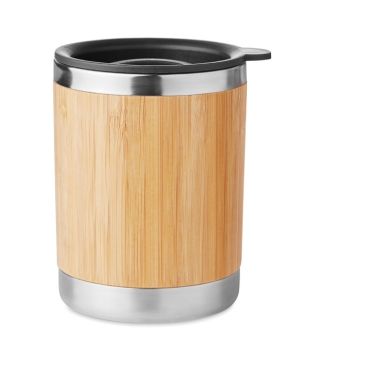 Vasos de viaje personalizados madera