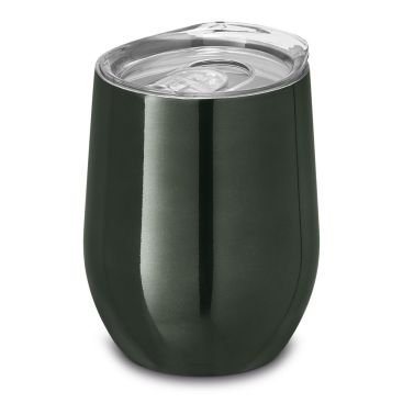 Vasos de acero personalizados color titanio