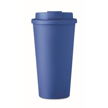 Vaso para llevar grande color azul segunda vista