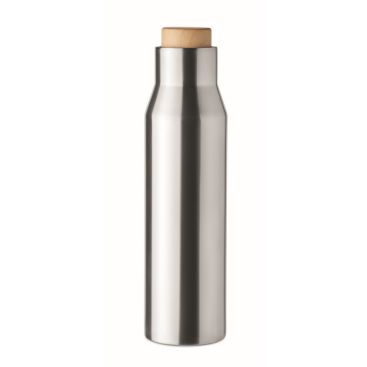 Botella termo de acero inoxidable