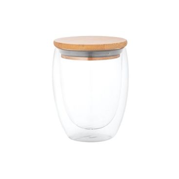 Vaso de cristal personalizado  primera vista