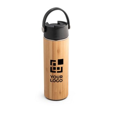 Botellas termo de bambú