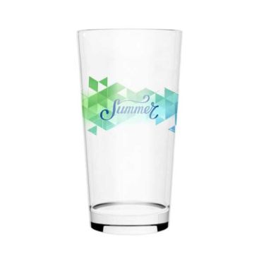 Vasos de cristal de tamaño grande
