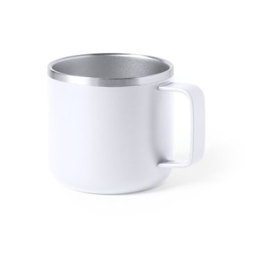 Taza de acero inoxidable bicolor