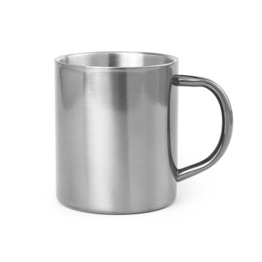 Taza metálica para merchandising
