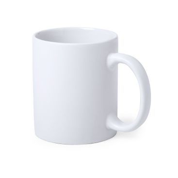 Taza para sublimación color blanco primera vista