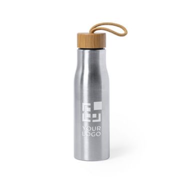 Botellas de acero inoxidable con logotipo