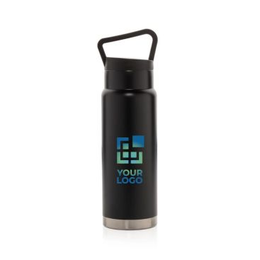 Botellas resistentes de acero con asa