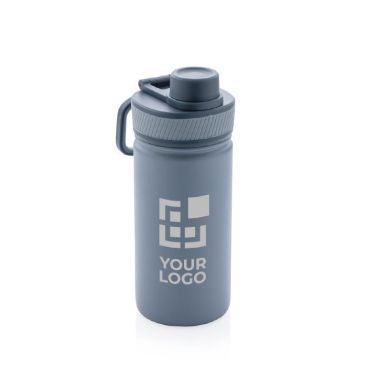 Botella deportiva con función termo vista de impresión