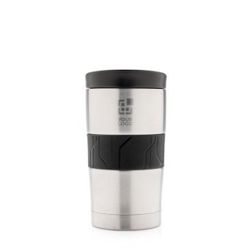 Tazas de acero con empuñadura de silicona