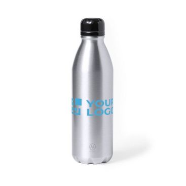 Botellas de aluminio reciclado mate
