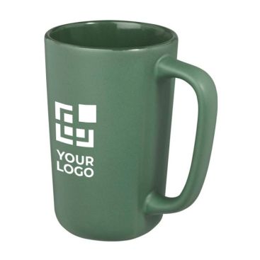 Tazas de cerámica mate grandes
