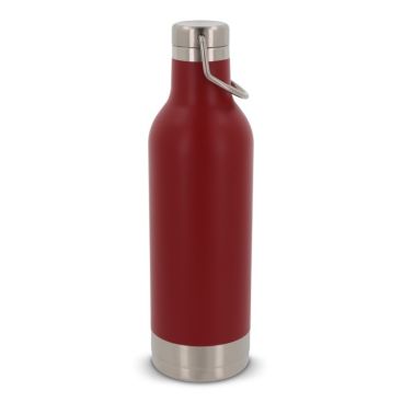 Botella de acero con asa de transporte y cierre hermético 400ml