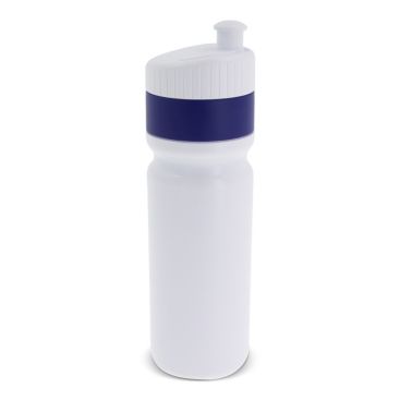 Bidón deportivo sin BPA con línea de colores diferentes 750ml