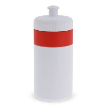 Botella para deporte sin BPA con detalle de color 500ml