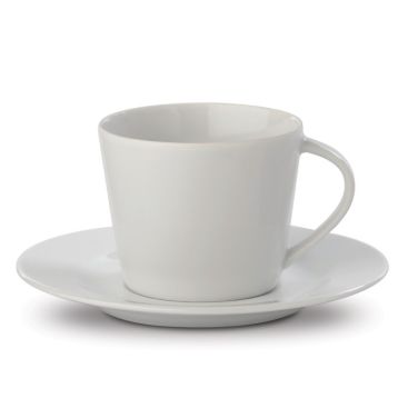 Taza para café espresso con plato de porcelana a conjunto 160ml
