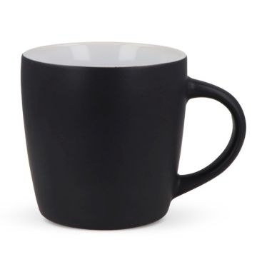 Tazas de cerámica en varios colores e interior blanco 250ml