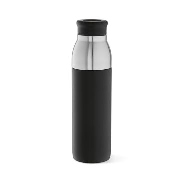 Botella de acero bicolor con efecto metal y vivos colores 720ml