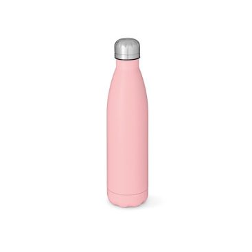 Botellas personalizadas de acero reciclado con tapón antigoteo