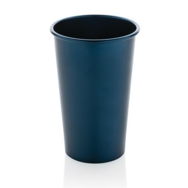 Vasos de aluminio reciclado con diseño simple y práctico 450ml