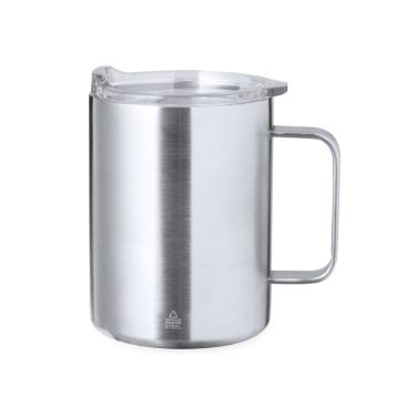 Tazas con dosificador de acero inoxidable con doble pared 370ml