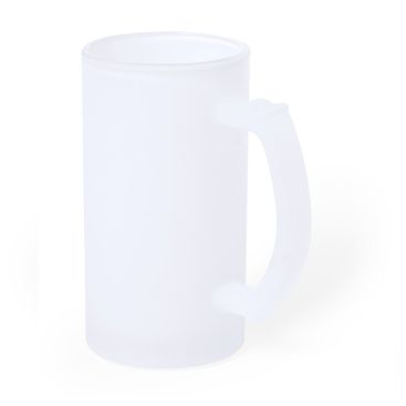 Jarras de cerveza personalizadas de cristal con acabado mate 500ml