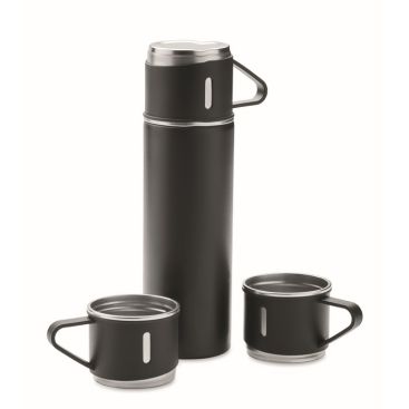 Botellas de acero antigoteo de 420ml y 2 tazas de 150ml