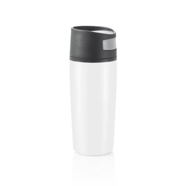 Termo promocional con práctica apertura para beber 300ml