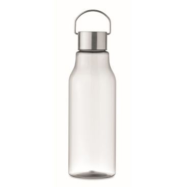 Botellas publicitarias translucidas con tapa de acero 800ml