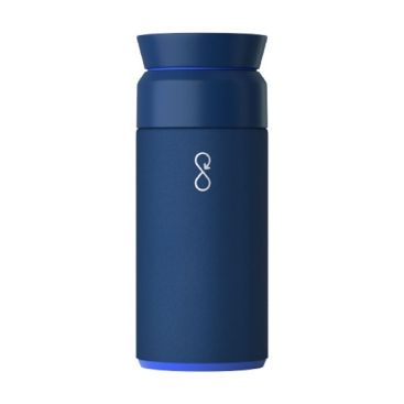 Termos de acero y plástico reciclado con diseño innovador 350ml