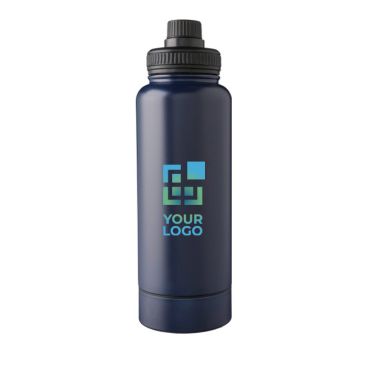 Botellas grandes de acero inox con compartimento inferior 1L