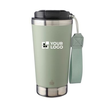 Vasos térmicos para empresas de acero con correa 500ml