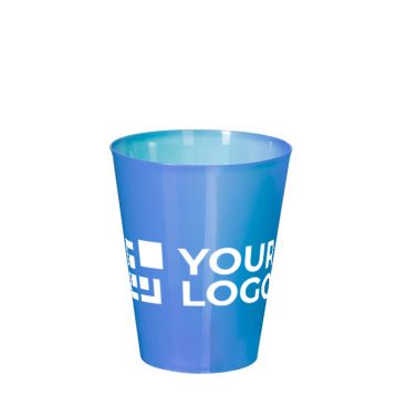 Vaso reutilizable con llamativos colores translúcidos 500ml