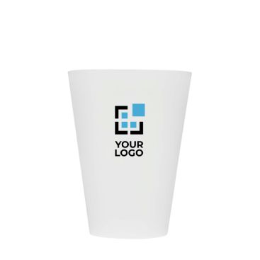 Vasos translúcidos de plástico con acabado mate 300ml