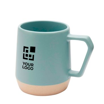 Tazas de cerámica con base sin esmaltar y acabado mate 300ml