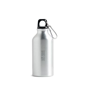 Botellas de aluminio metálicas eco de tamaño pequeño 400ml