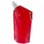 Botella plegable merchandising rojo