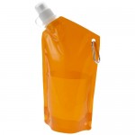 Botellas plegables publicidad naranja