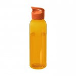Botella personalizada tritán naranja