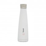 Botella metálica personalizada blanco