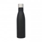 Botellas de agua metálicas personalizadas negro