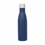 Botella de acero personalizada azul