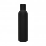 Botellas metálicas personalizadas negro