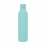 Botellas personalizadas de agua turquesa