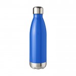 Botellas metálicas acero inoxidable personalizadas azul