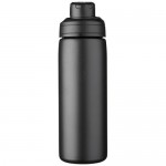 Botella CamelBak® de acero inoxidable con doble pared 600ml color negro segunda vista frontal