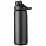 Botella CamelBak® de acero inoxidable con doble pared 600ml color negro vista lateral