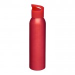 Botella de aluminio sin BPA color rojo