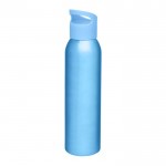 Botella de aluminio sin BPA color azul claro
