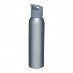 Botella de aluminio sin BPA color gris